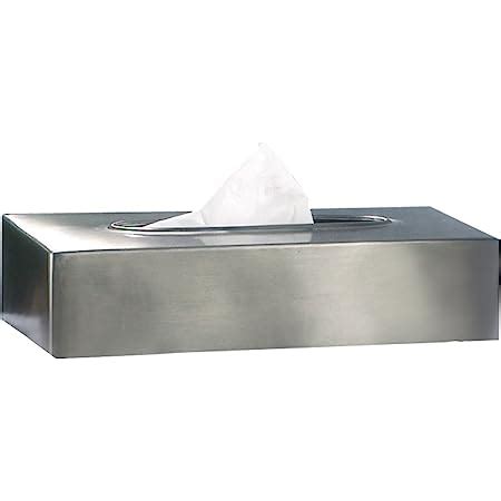 nu steel Gloss collection Stainless Steel Flat Rectangle Tissue 